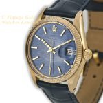 Rolex Oyster Perpetual 1503 18ct 1971 Blue Mosaic mobile navigation (5)
