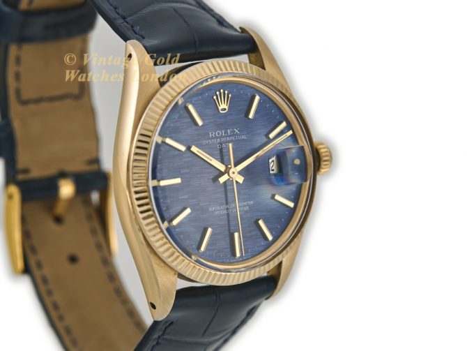 Rolex Oyster Perpetual 1503 18ct 1971 Blue Mosaic (3)