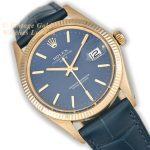 Rolex Oyster Perpetual 1503 18ct 1971 Blue Mosaic mobile navigation (1)