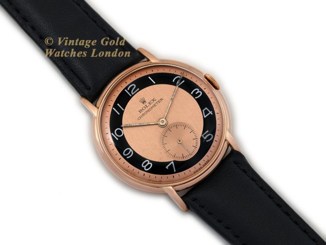 Rolex Precision Model Ref.4221 18ct Pink Gold 1935 (8)