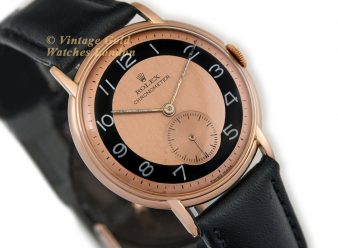 Rolex Precision Model Ref.4221 18ct Pink Gold 1935 - hover