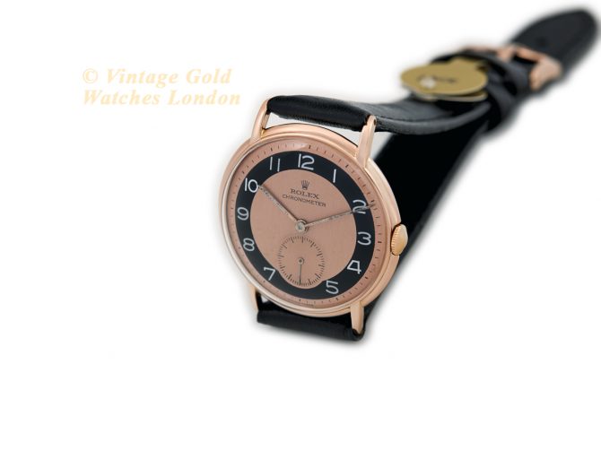 Rolex Precision Model Ref.4221 18ct Pink Gold 1935 (6)