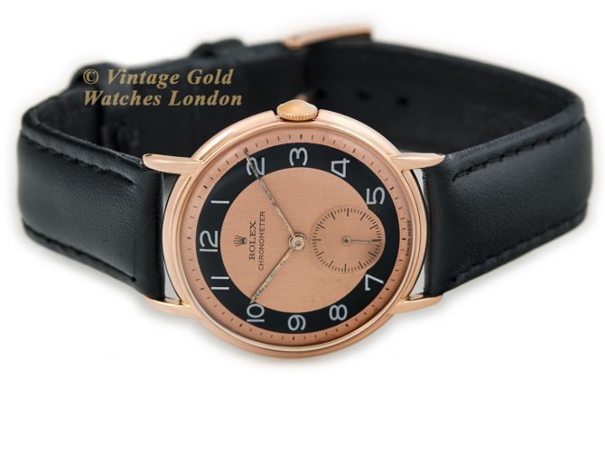 Rolex Precision Model Ref.4221 18ct Pink Gold 1935 (7)