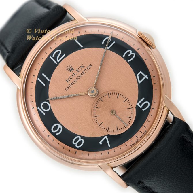 Rolex Precision Model Ref.4221 18ct Pink Gold 1935 (15)