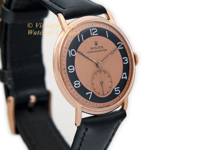 Rolex Precision Model Ref.4221 18ct Pink Gold 1935 (3)