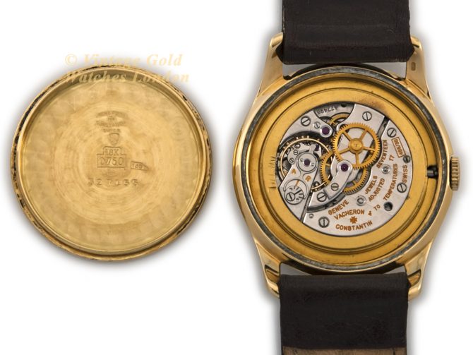 Vacheron & Constantin Cal.466/3B 18ct 1944 (12)