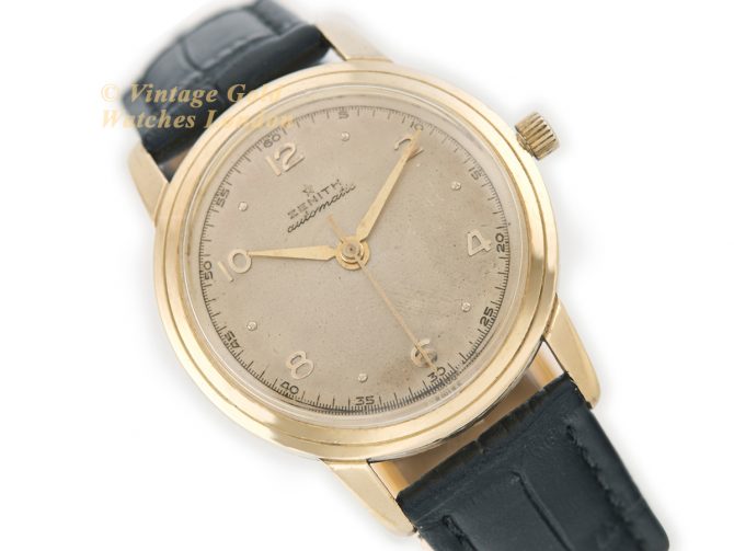 Zenith Bumper Automatic Cal.133.8 9ct c1954 (1)