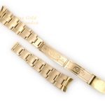 Rolex Rivet Bracelet 18ct Yellow Gold 1957 19mm mobile navigation (2)