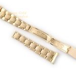 Rolex Rivet Bracelet 18ct Yellow Gold 1957 19mm mobile navigation (1)