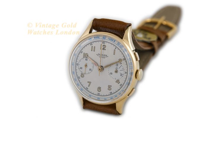 Jaeger-LeCoultre Chronograph Cal.285 18ct 1952 (6)