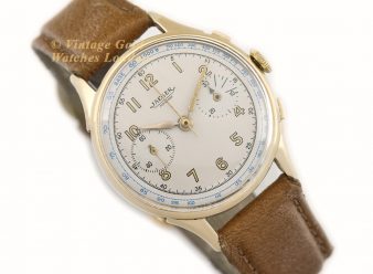 Jaeger-LeCoultre Chronograph Cal.285 18ct 1952 - hover