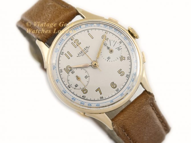 Jaeger-LeCoultre Chronograph Cal.285 18ct 1952 (2)