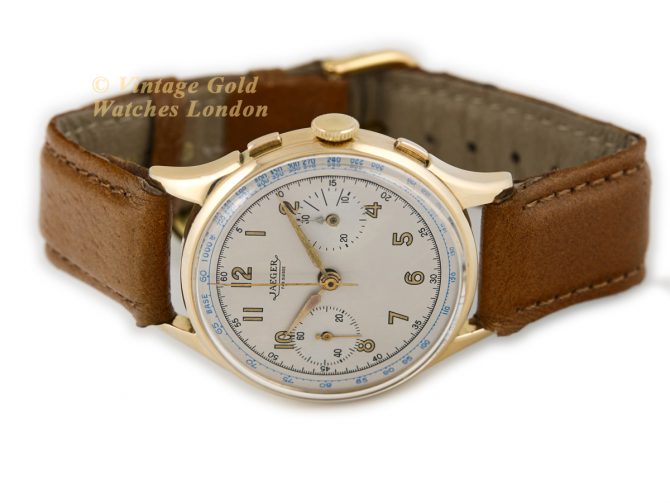 Jaeger-LeCoultre Chronograph Cal.285 18ct 1952 (7)