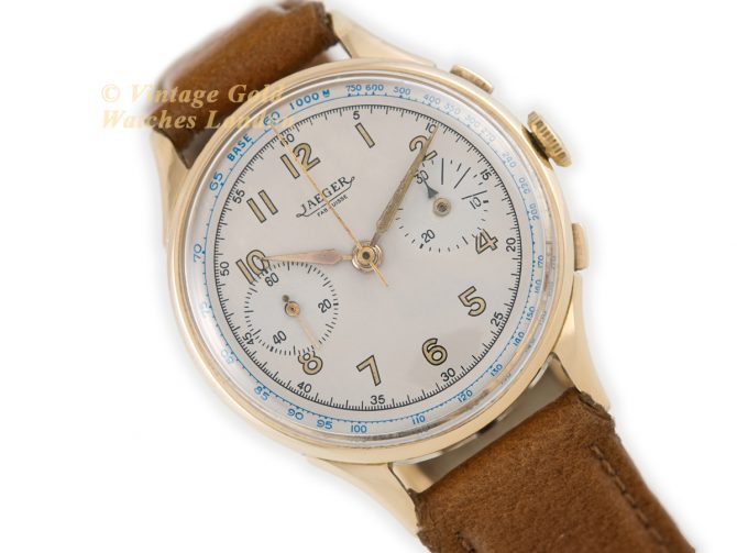 Jaeger-LeCoultre Chronograph Cal.285 18ct 1952 (1)