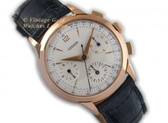 Jaeger-LeCoultre Chronograph 18ct Pink Gold 1945 - hover