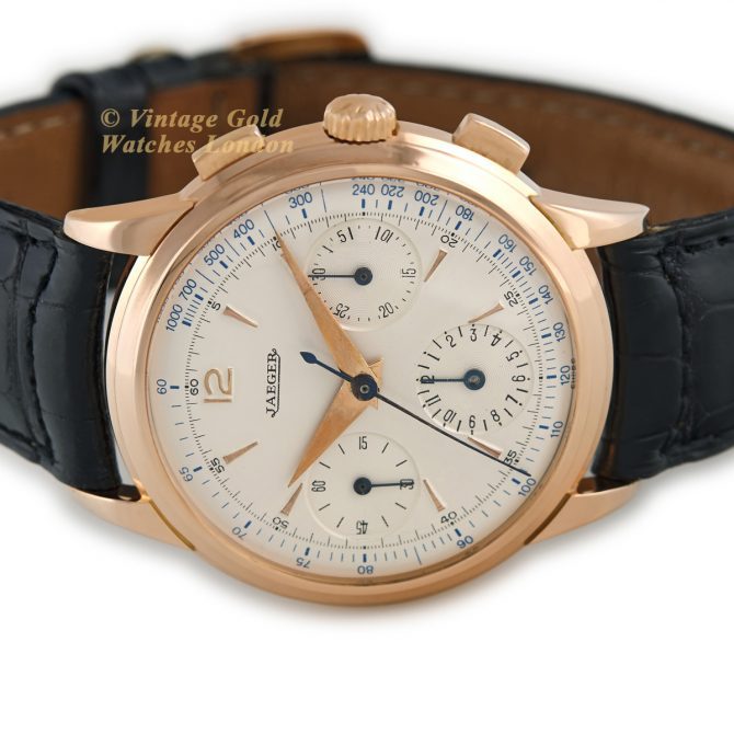 Jaeger-LeCoultre Chronograph 18ct Pink Gold 1945 (14)