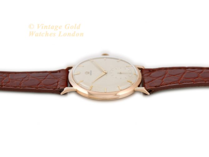 Omega Cal.267 18ct Pink Gold 1959 37.5mm (10)