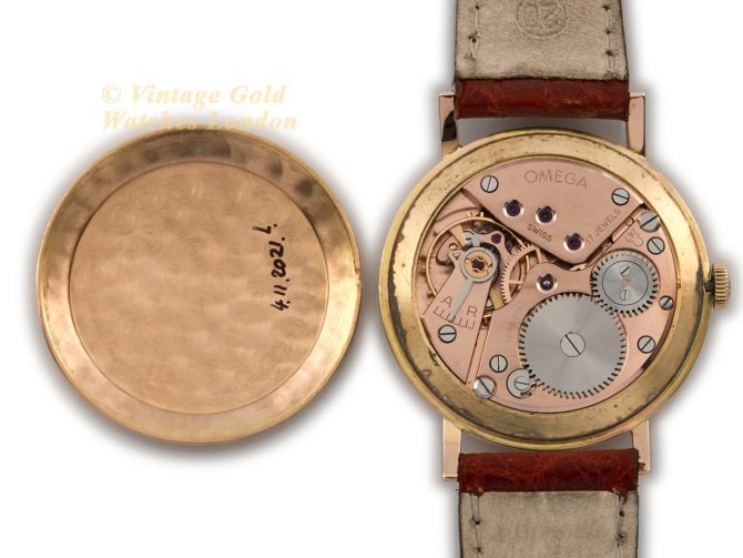 Omega Cal.267 18ct Pink Gold 1959 37.5mm (12)