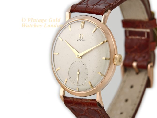 Omega Cal.267 18ct Pink Gold 1959 37.5mm (5)