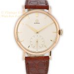 Omega Cal.267 18ct Pink Gold 1959 37.5mm mobile navigation (4)