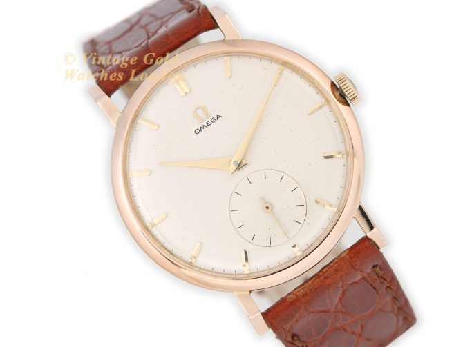 Omega Cal.267 18ct Pink Gold 1959 37.5mm (1)