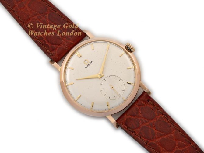 Omega Cal.267 18ct Pink Gold 1959 37.5mm (8)