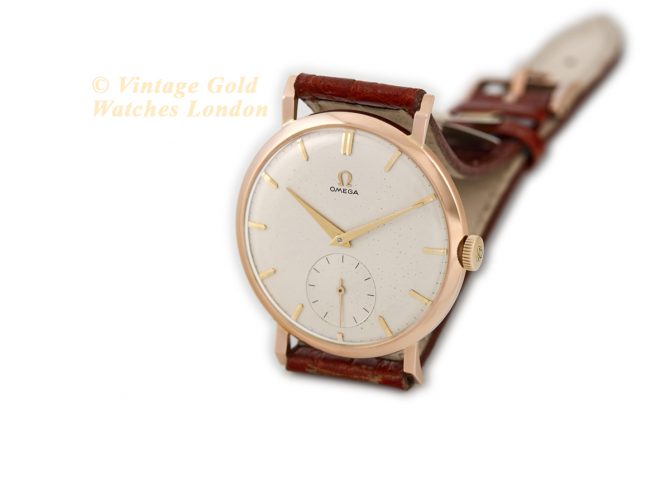 Omega Cal.267 18ct Pink Gold 1959 37.5mm (6)