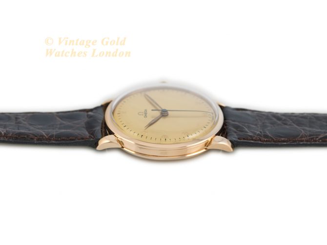 Omega Cal.285 18ct Pink Gold 1949 38mm (10)