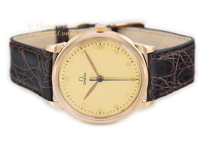 Omega Cal.285 18ct Pink Gold 1949 38mm (7)