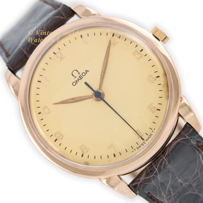 Omega Cal.285 18ct Pink Gold 1949 38mm (15)