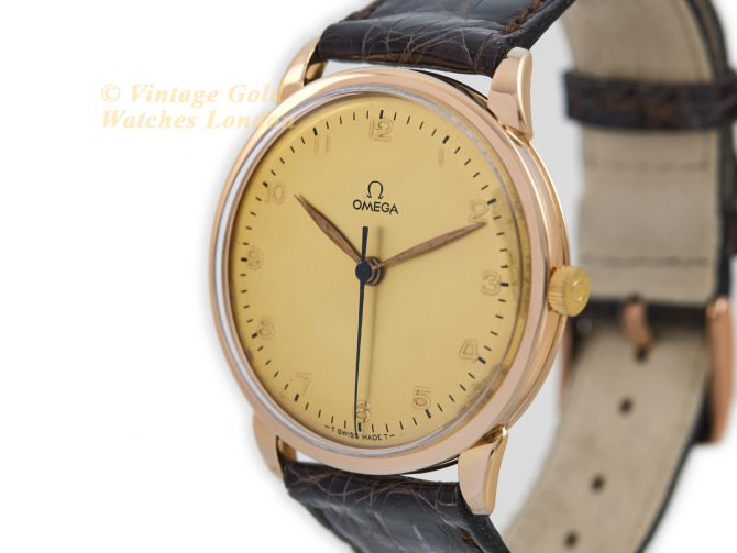 Omega Cal.285 18ct Pink Gold 1949 38mm (5)