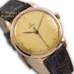 Omega Cal.285 18ct Pink Gold 1949 38mm mobile navigation (2)