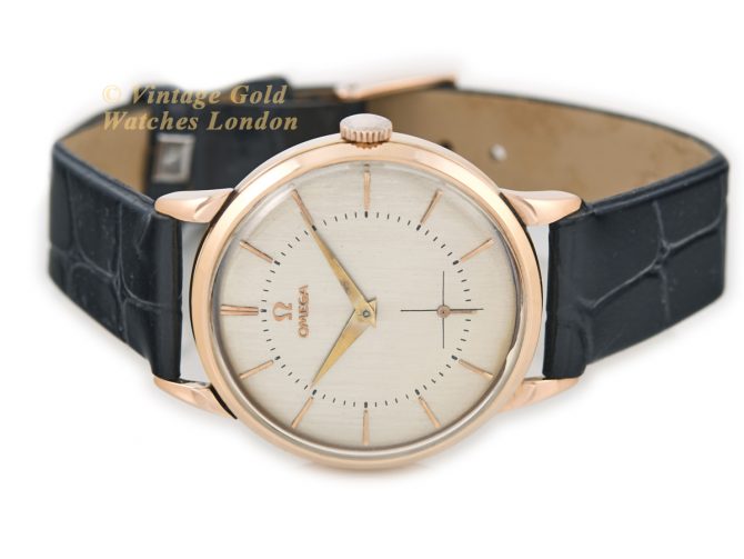 Omega Model Ref.2885 18ct Pink Gold 1954 (7)