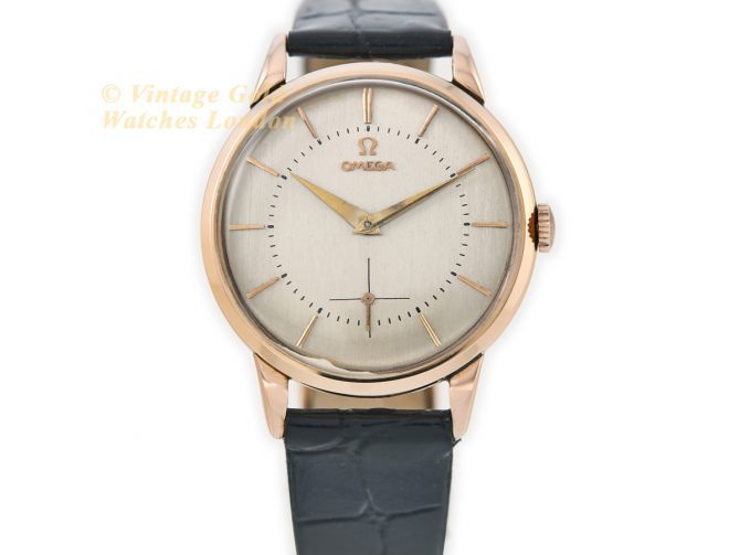 Omega Model Ref.2885 18ct Pink Gold 1954 (4)