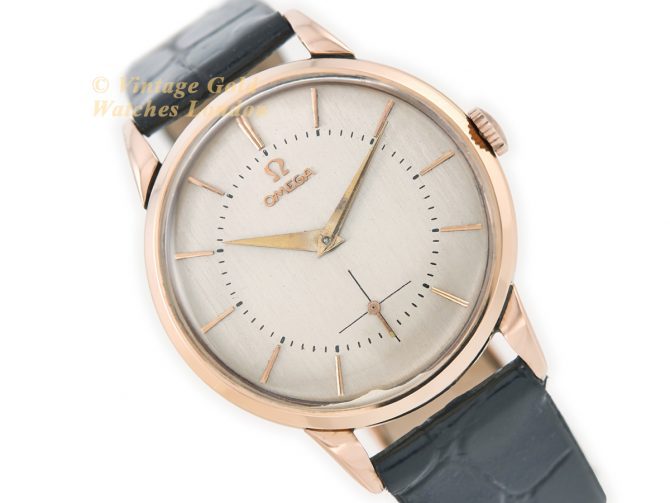 Omega Model Ref.2885 18ct Pink Gold 1954 (1)