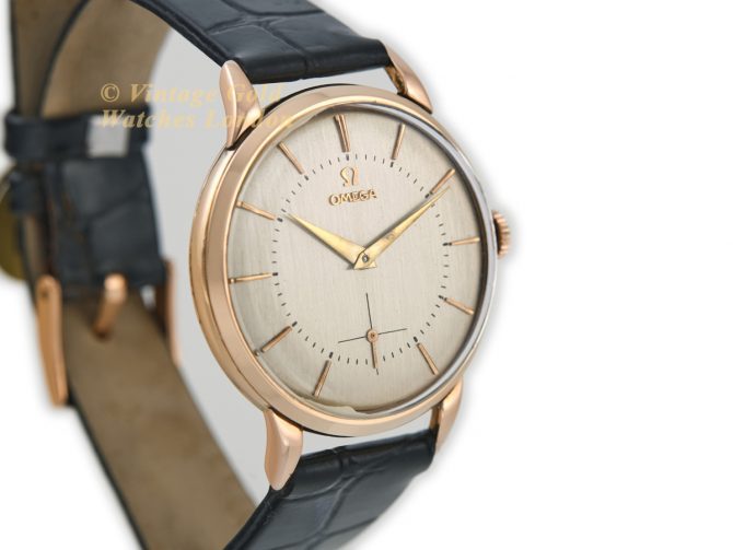 Omega Model Ref.2885 18ct Pink Gold 1954 (3)