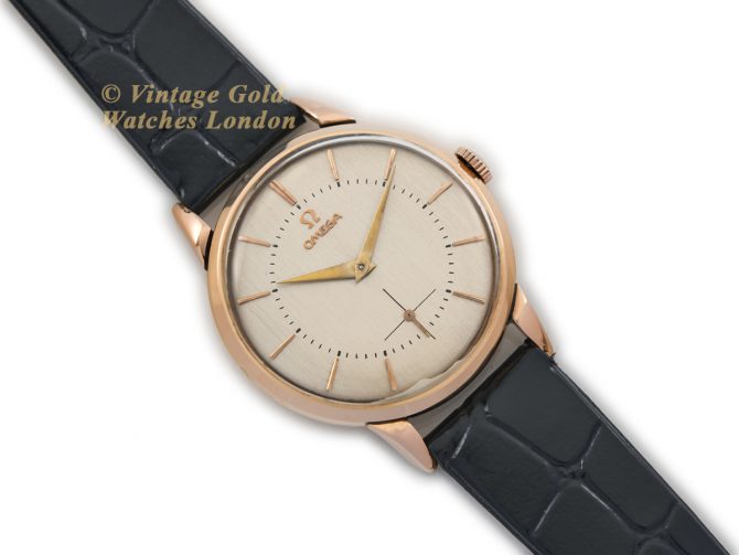 Omega Model Ref.2885 18ct Pink Gold 1954 (8)