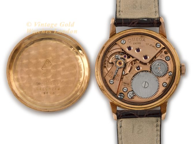 Omega Model Ref.2684 18ct Pink Gold 1953 (12)