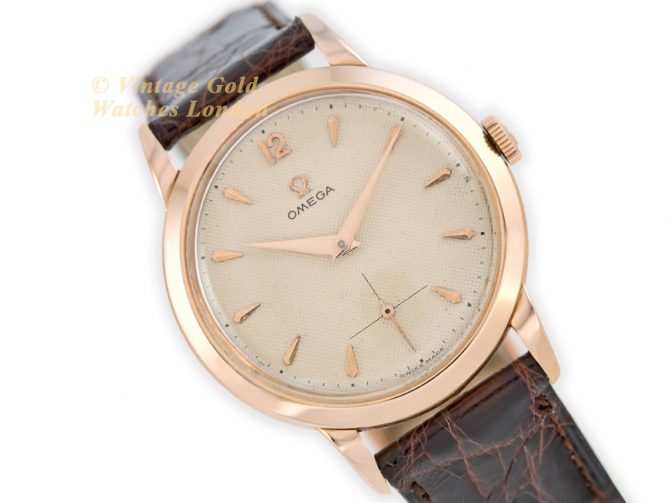 Omega Model Ref.2684 18ct Pink Gold 1953 (1)