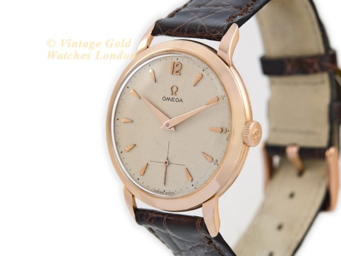 Omega Model Ref.2684 18ct Pink Gold 1953 (5)