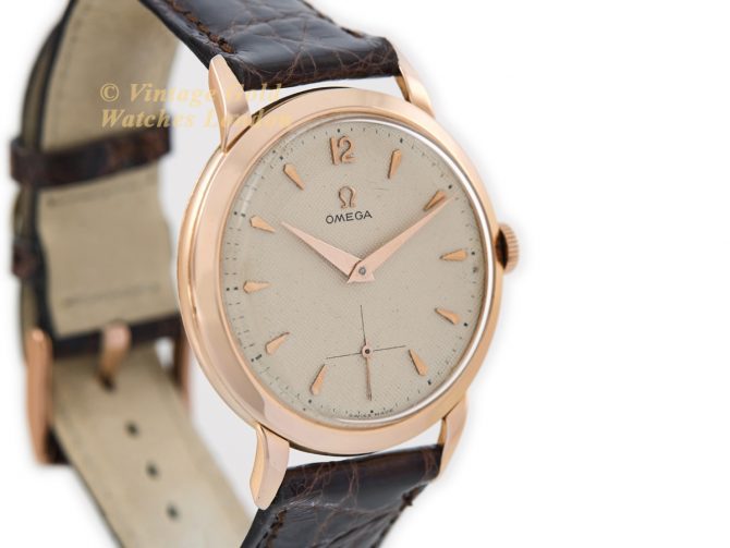 Omega Model Ref.2684 18ct Pink Gold 1953 (3)