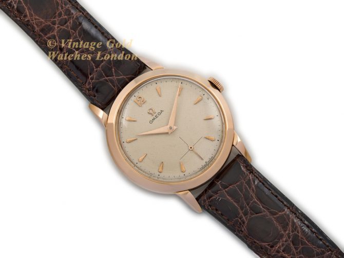 Omega Model Ref.2684 18ct Pink Gold 1953 (8)