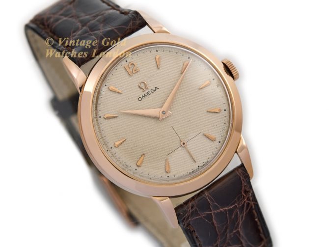 Omega Model Ref.2684 18ct Pink Gold 1953 (2)