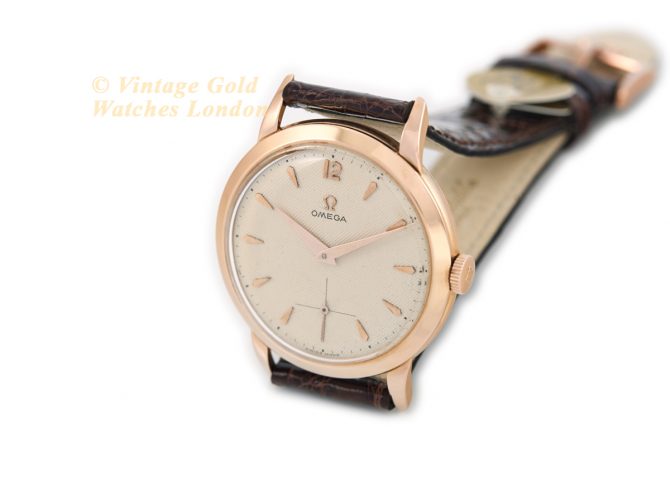 Omega Model Ref.2684 18ct Pink Gold 1953 (6)