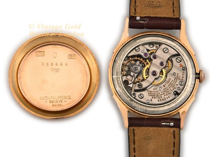 Patek Philippe Cal.12-400 18ct Pink Gold 1943 (12)
