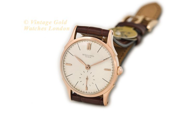 Patek Philippe Cal.12-400 18ct Pink Gold 1943 (6)