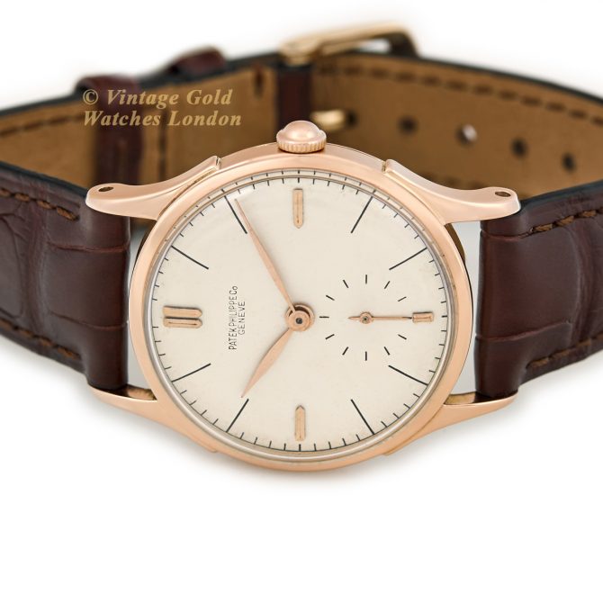 Patek Philippe Cal.12-400 18ct Pink Gold 1943 (14)