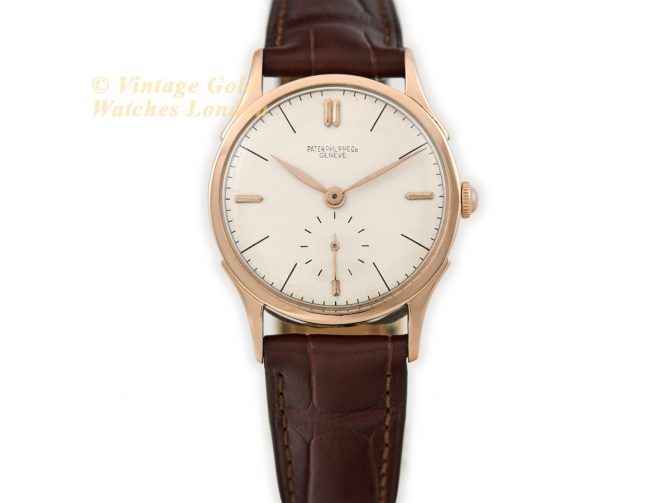 Patek Philippe Cal.12-400 18ct Pink Gold 1943 (4)