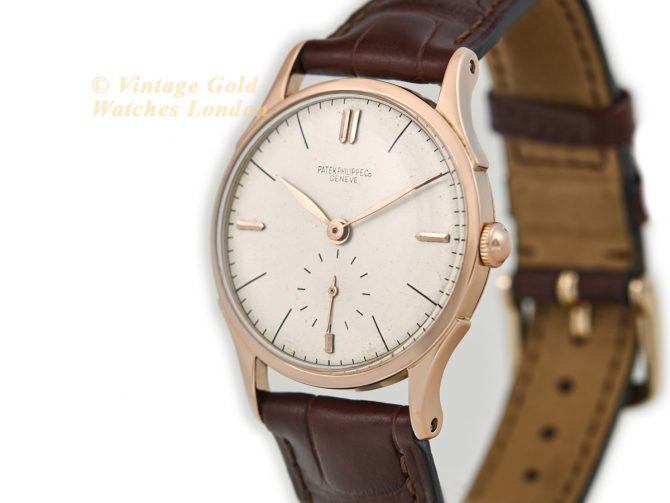 Patek Philippe Cal.12-400 18ct Pink Gold 1943 (5)