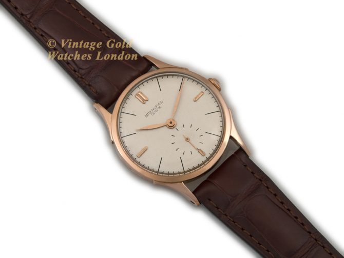 Patek Philippe Cal.12-400 18ct Pink Gold 1943 (7)